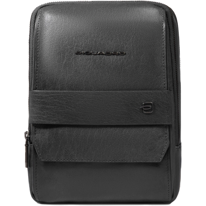 Сумка мужская PIQUADRO SOLM CA7030S141/N черная натуральная кожа